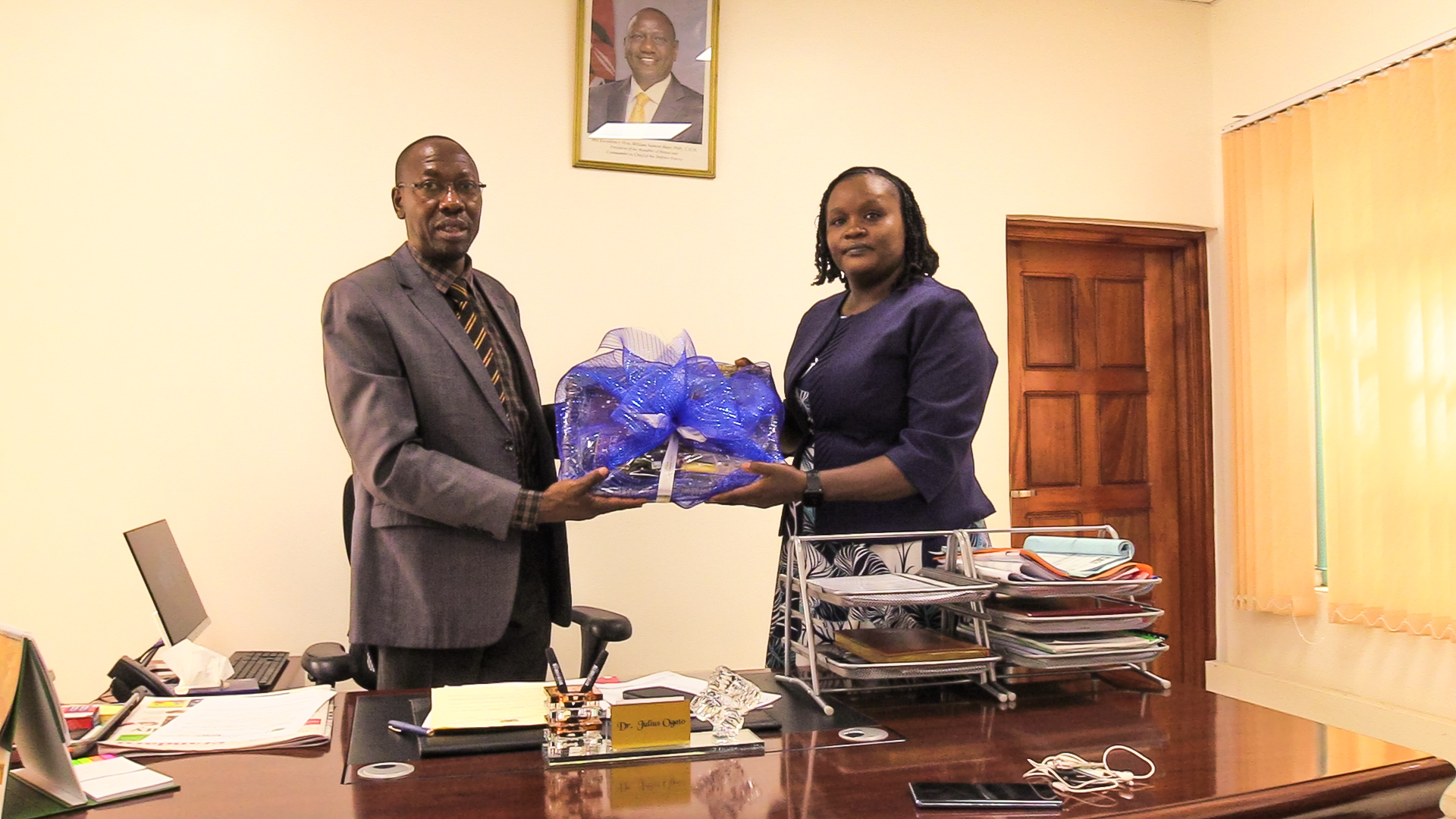 A Courtesy Visit Between The Nairobi West Hospital College of Health Sciences and MNTRH