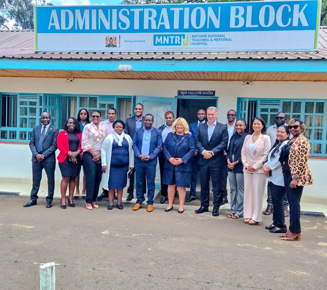 Johnson & Johnson Delegation at MNTRH