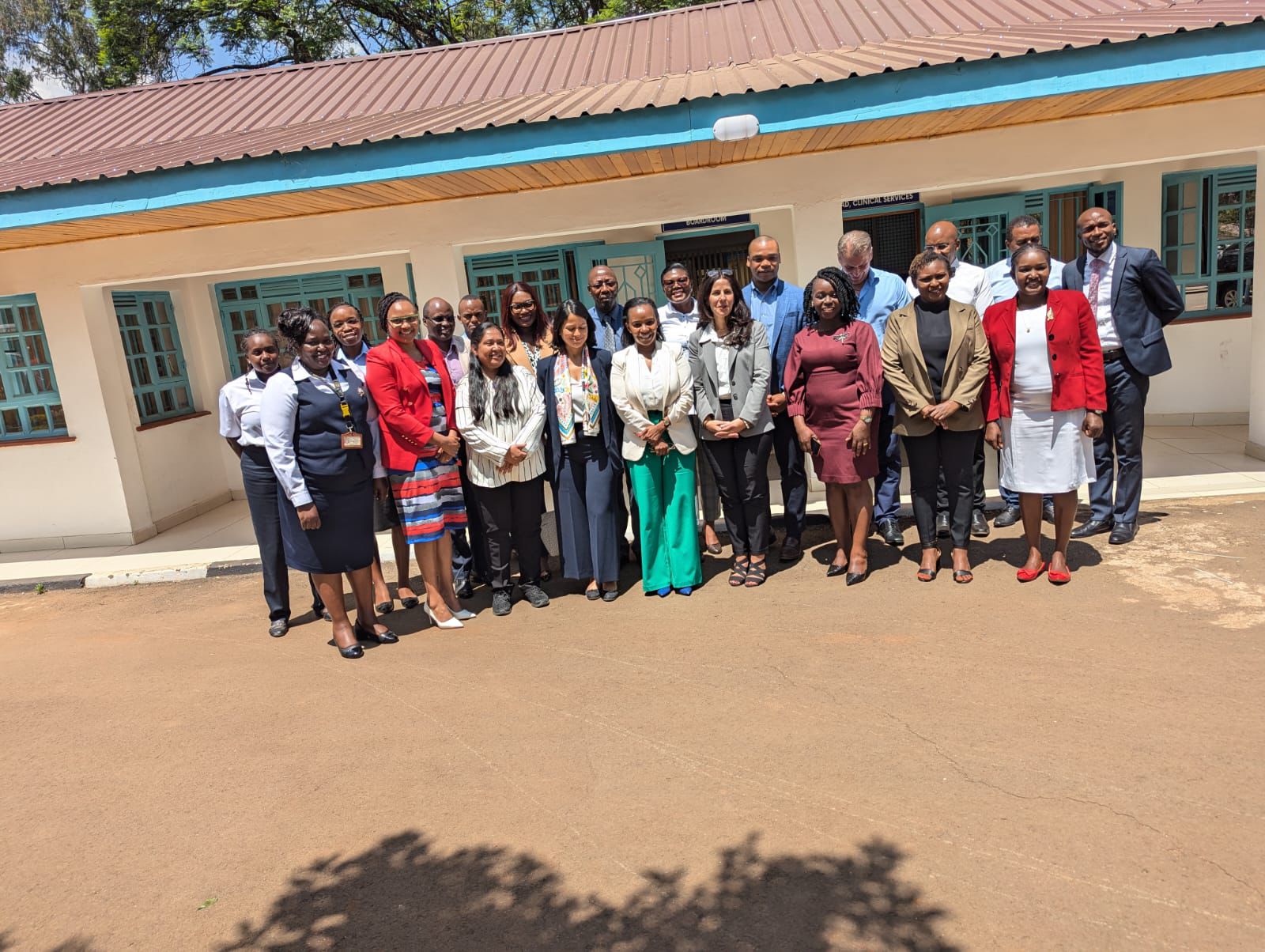 Johnson & Johnson visited Mathari National Teaching and Referral Hospital
