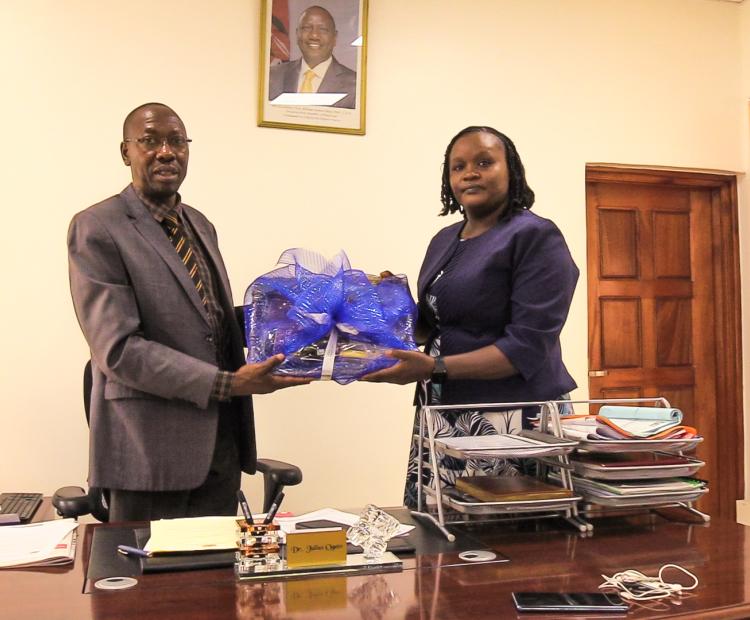 A Courtesy Visit Between The Nairobi West Hospital College of Health Sciences and MNTRH