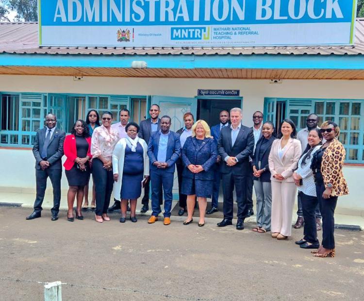 Johnson & Johnson Delegation at MNTRH