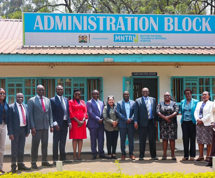 KEMSA delegation at MNTRH